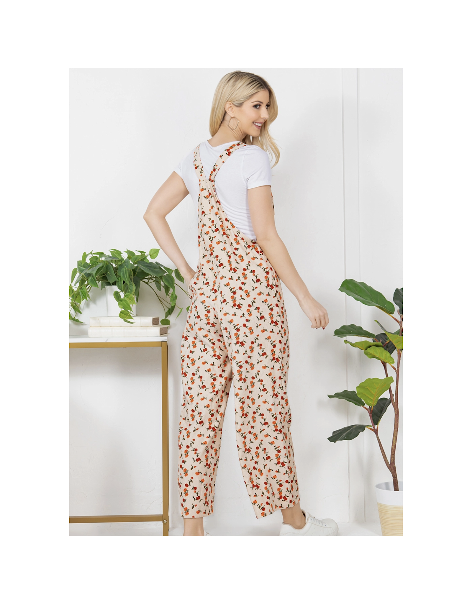 Rosy Overalls