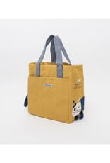 Great Zakka Embroidered Cat Tote Bag - Yellow