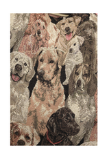 Dog Collage Tapestry Tote