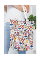 Whimsical Mushrooms Canvas Tote Bag