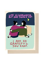 Life is Complicated Greeting Card