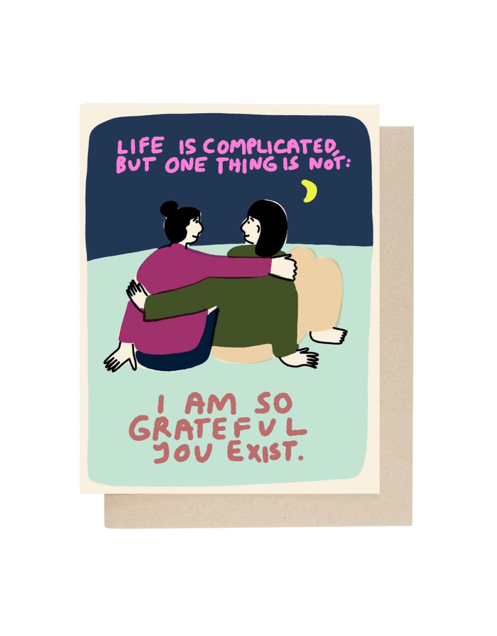 Life is Complicated Greeting Card