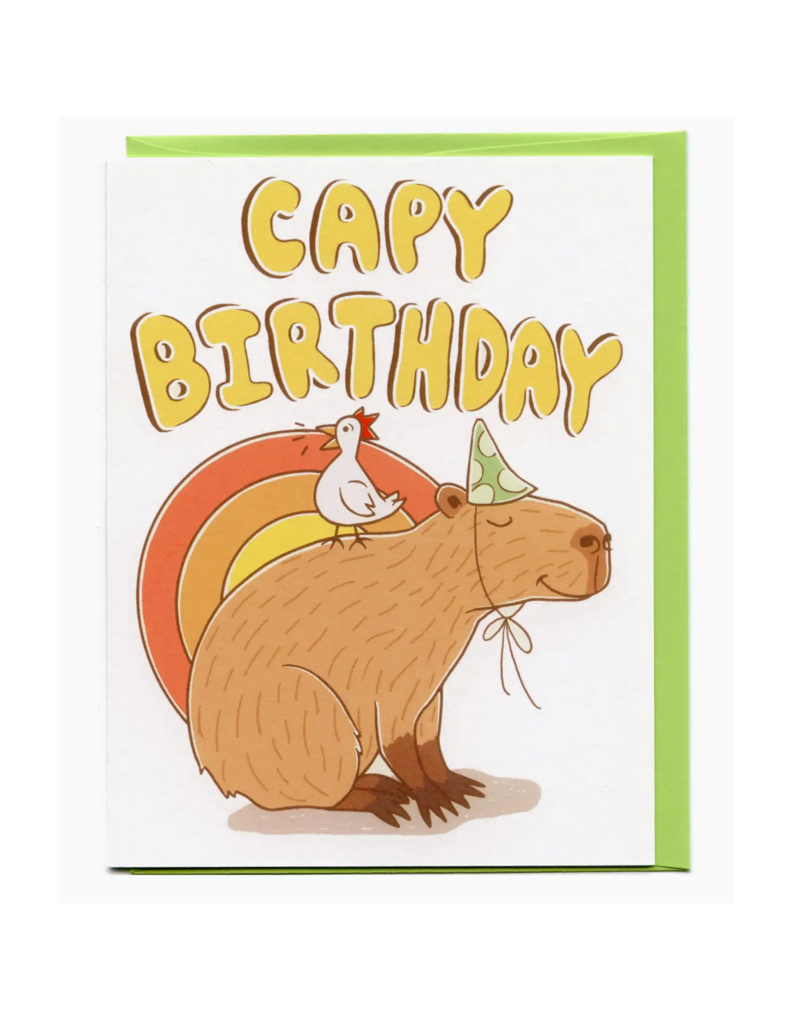 Cappy Birthday Greeting Card