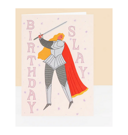 Birthday Slay Greeting Card