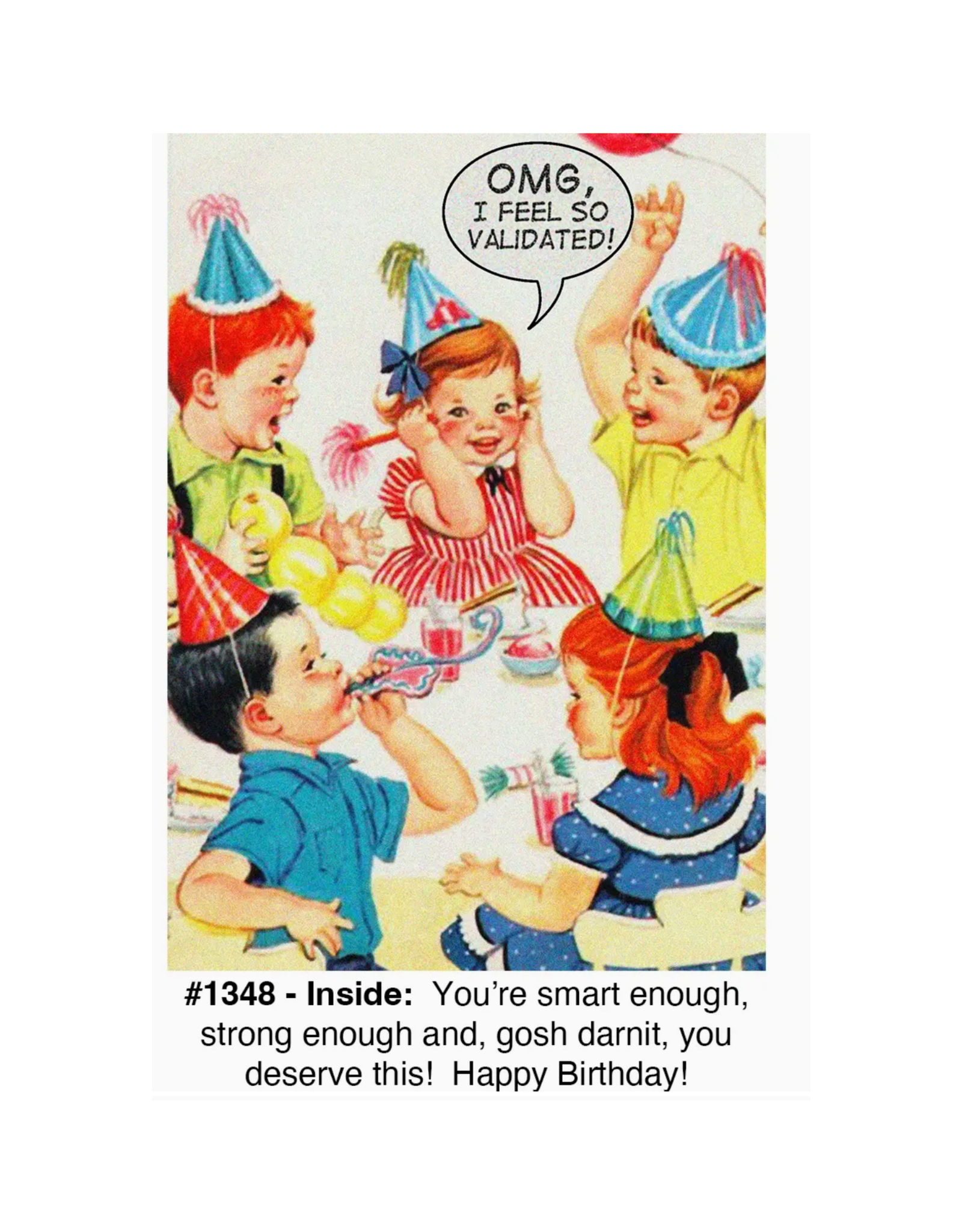 Magik Missile I Feel So Validated Greeting Card