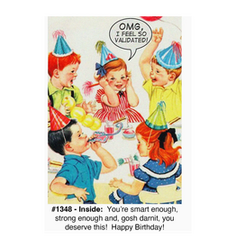 Magik Missile I Feel So Validated Greeting Card