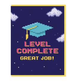 Semi Sweet Press Level Complete Graduation Greeting Card