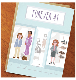 Forever 41 Greeting Card