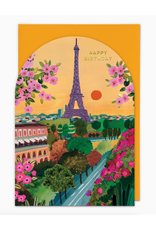 Happy Birthday Paris Greeting Card