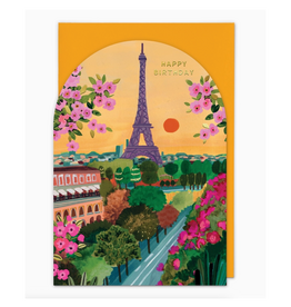 Happy Birthday Paris Greeting Card