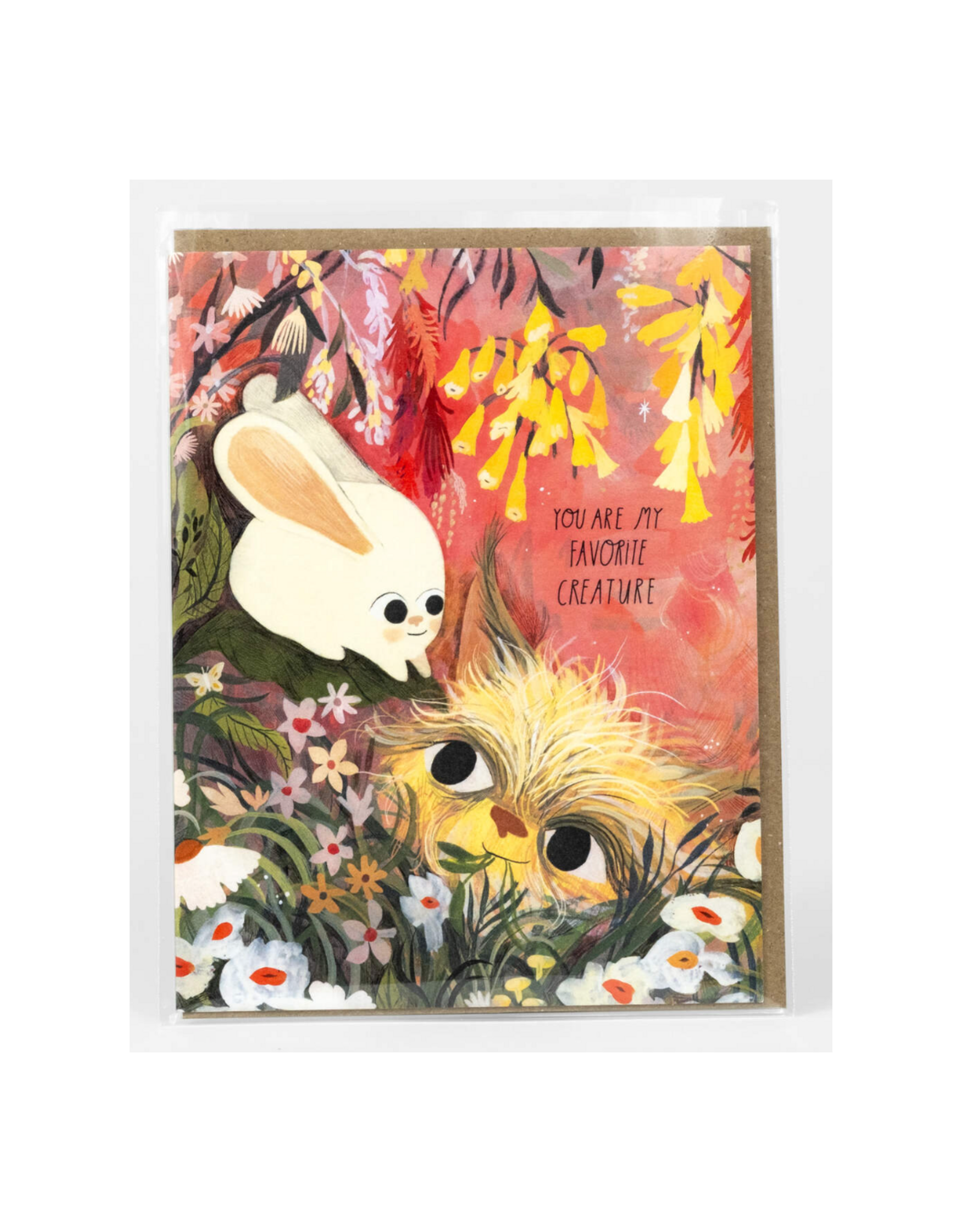 You Are My Favorite Creature Greeting Card