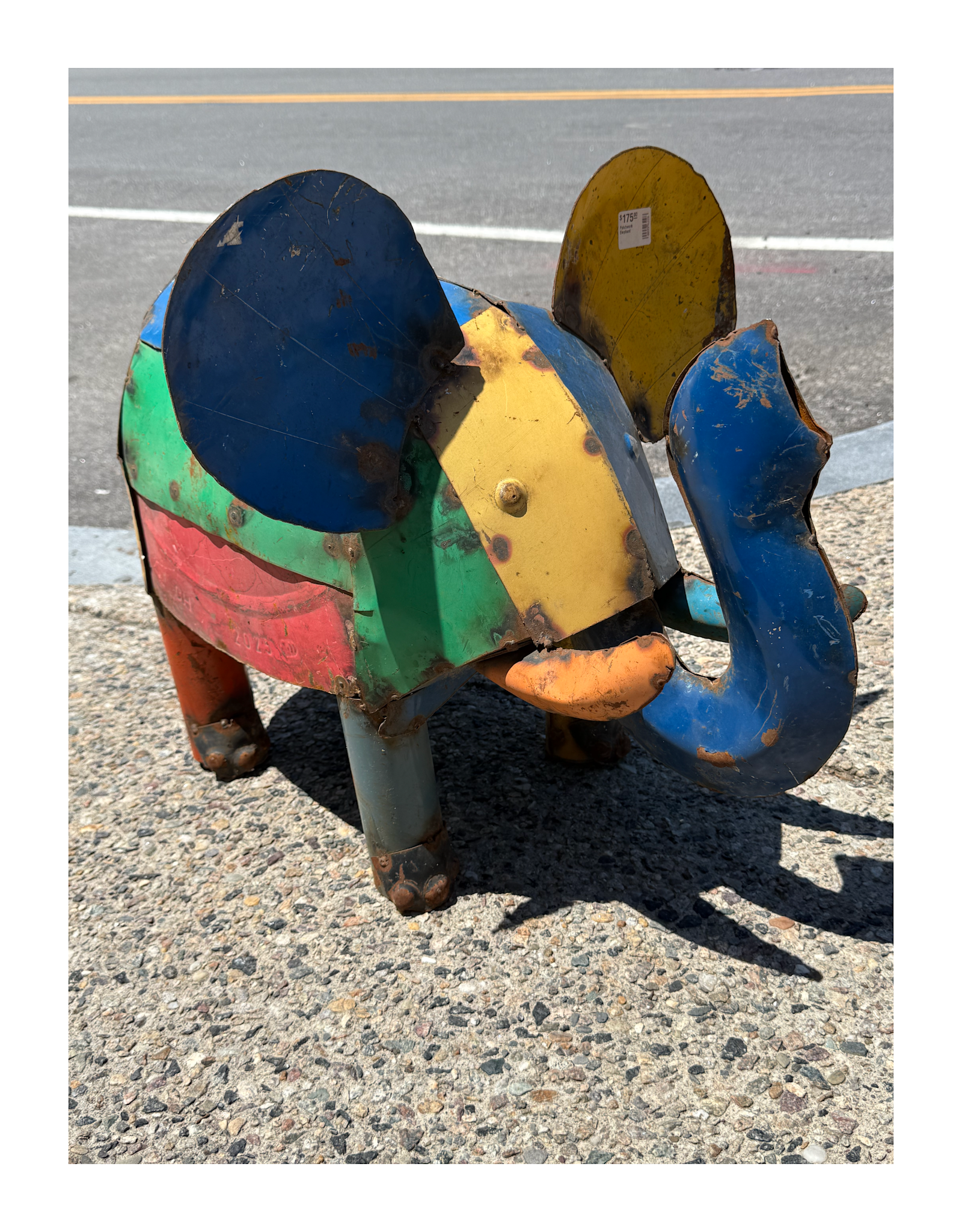 Patchwork Elephant - Curbside Pick Up Only!