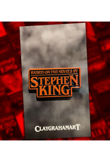 Raised on Novels By Stephen King Enamel Pin