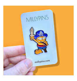 Halloween Garfield Enamel Pin
