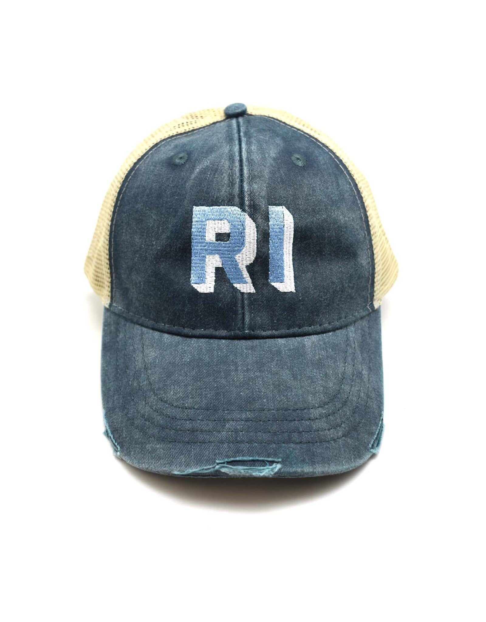RI Trucker Hat  - Light Blue