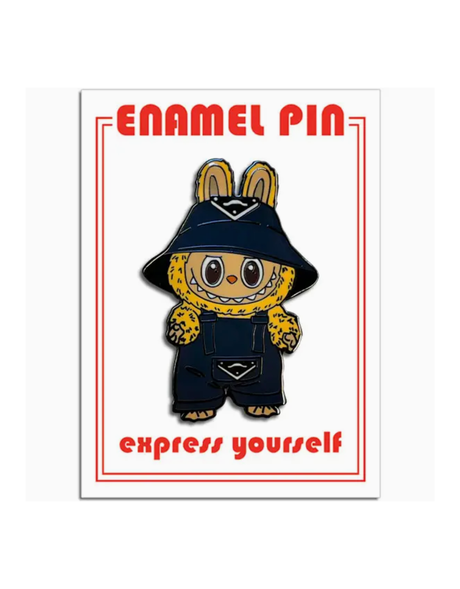 Labubu Parada Overalls Enamel Pin