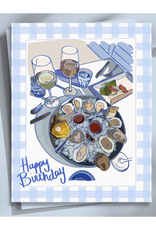 Laurel Greenfield Art New England Picnic Birthday Greeting Card