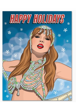 Taylor Showgirl Era Holiday Greeting Card