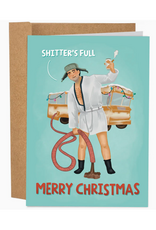 Shitter's Full Christmas Vacation Greeting Card