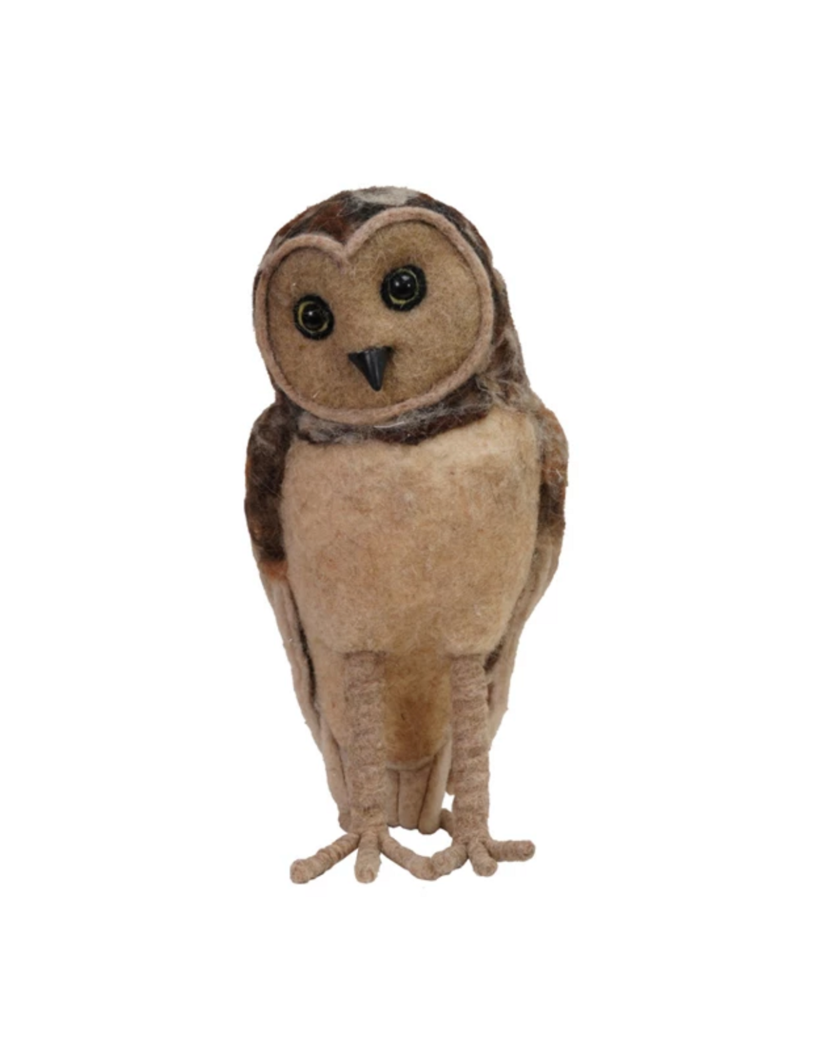 Felted Wool Barn Owl