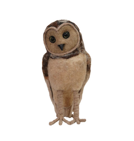 Felted Wool Barn Owl