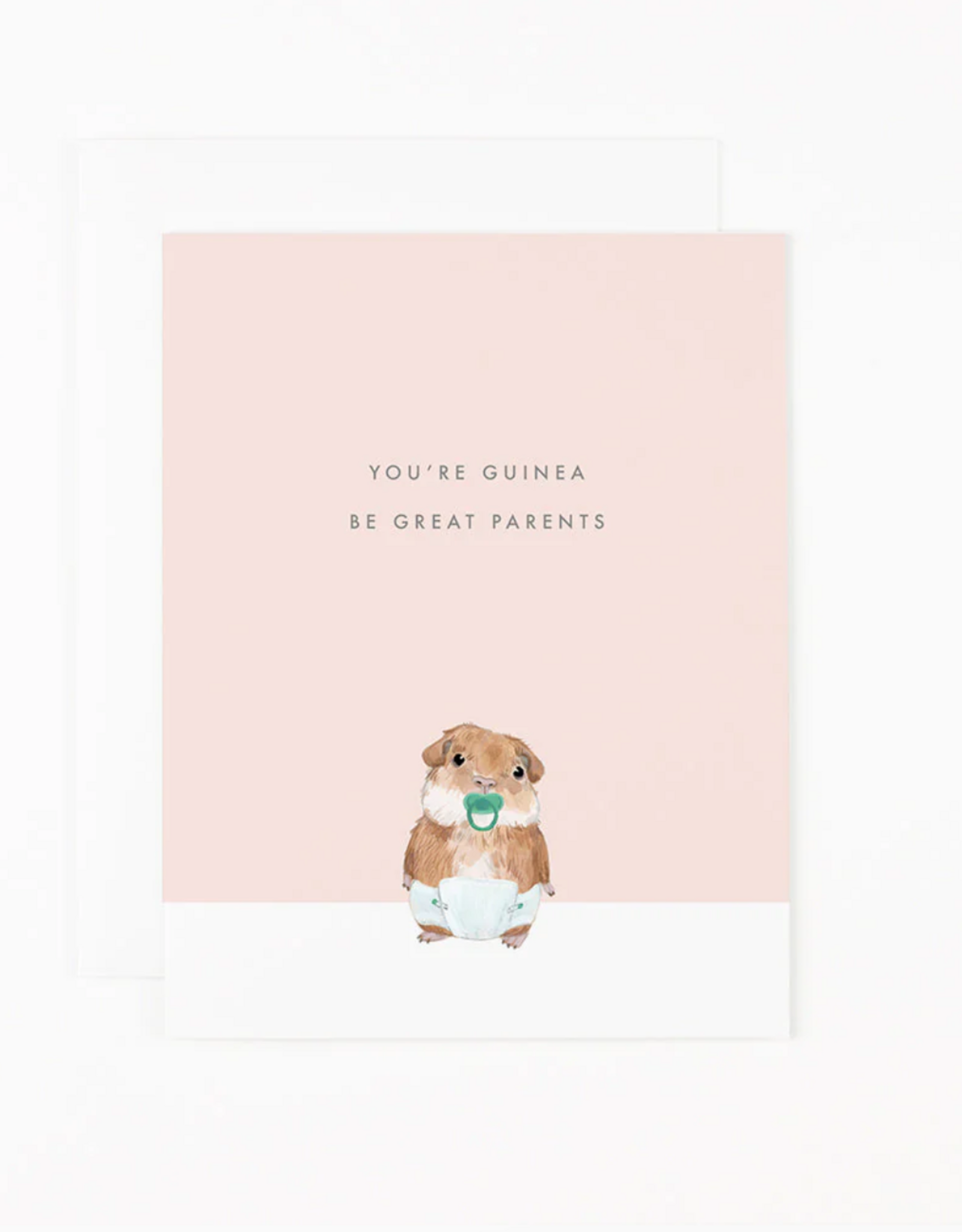 Guinea Be Great Parents Greeting Card
