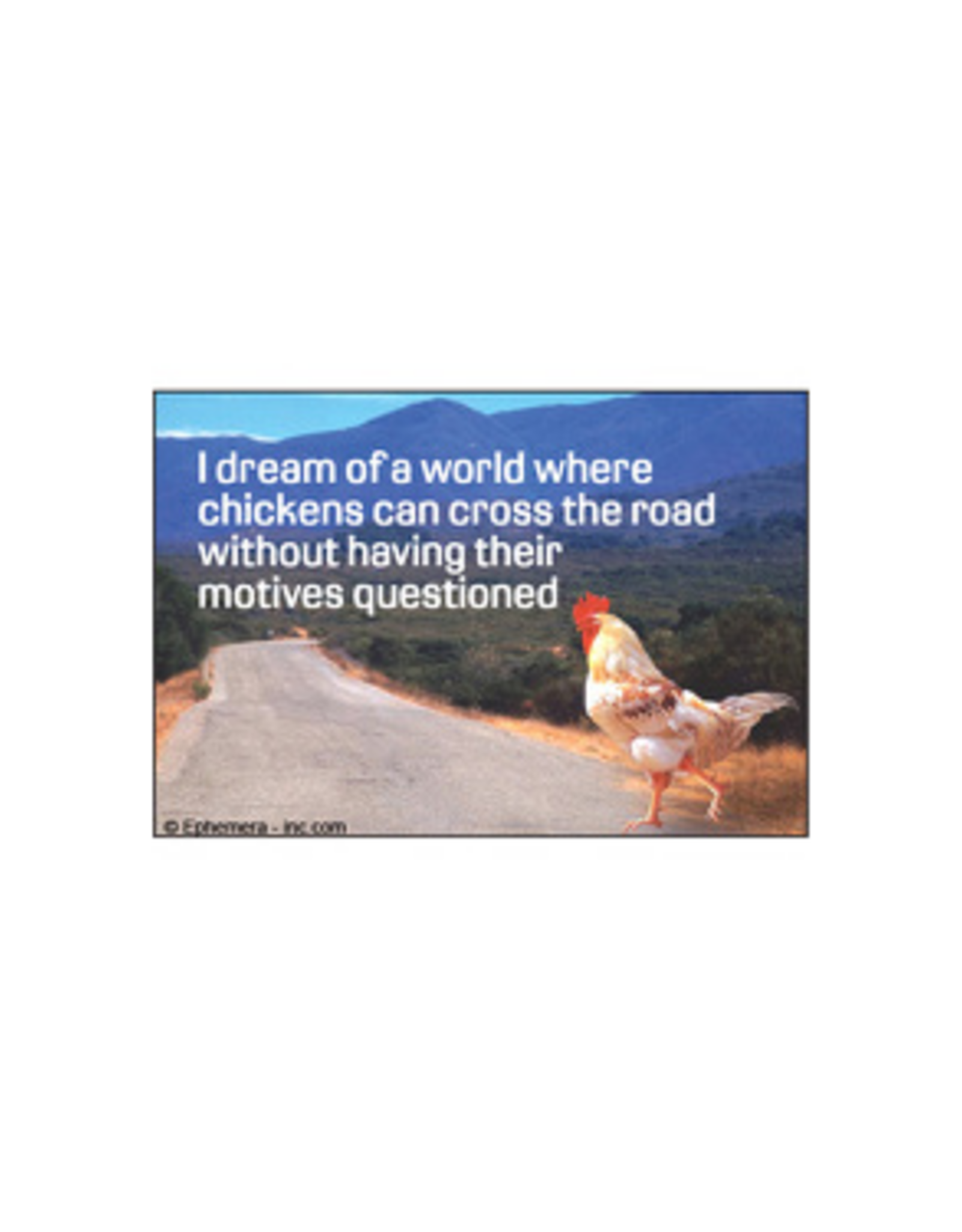 I Dream of A World... Magnet
