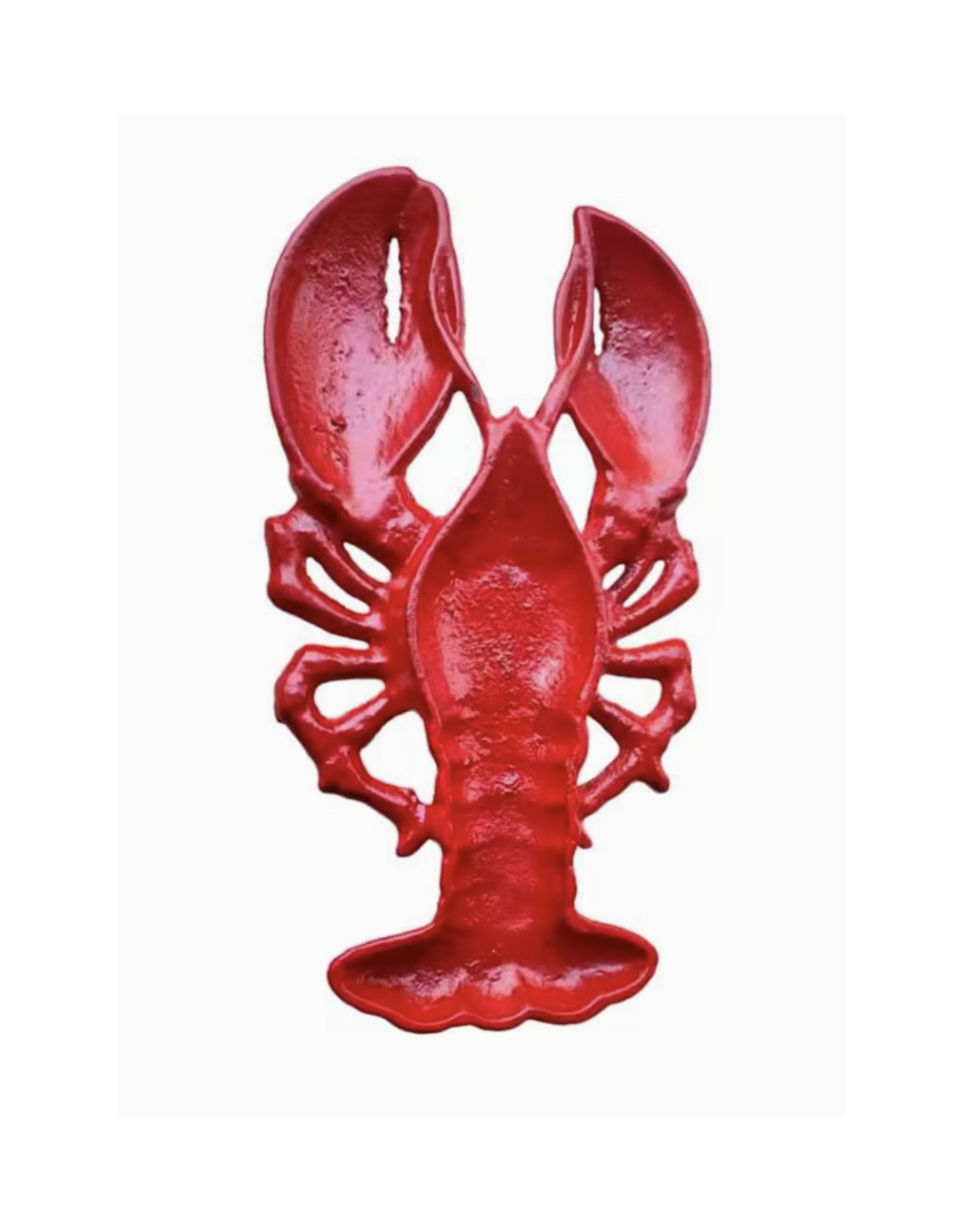 CB Home Collection Red Cast Iron Lobster Dish