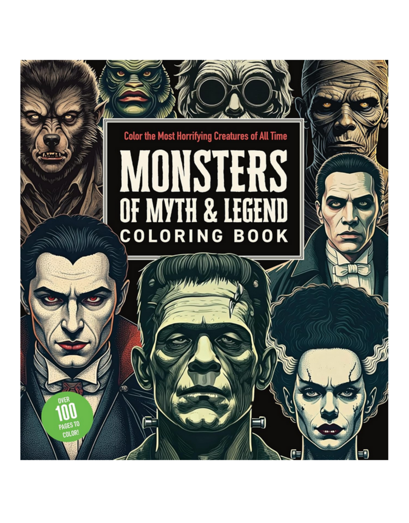 Monsters of Myth and Legend Coloring Book