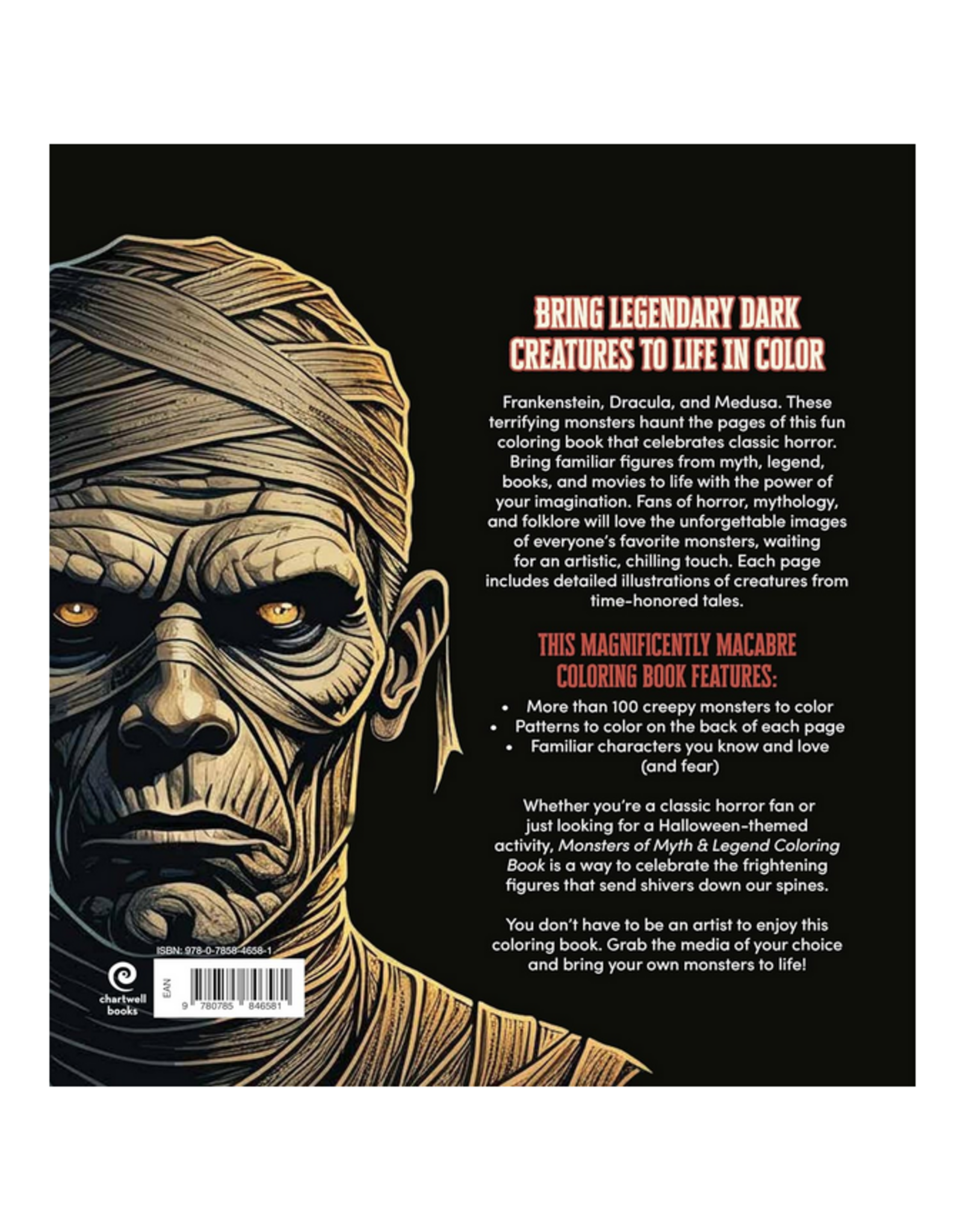 Monsters of Myth and Legend Coloring Book
