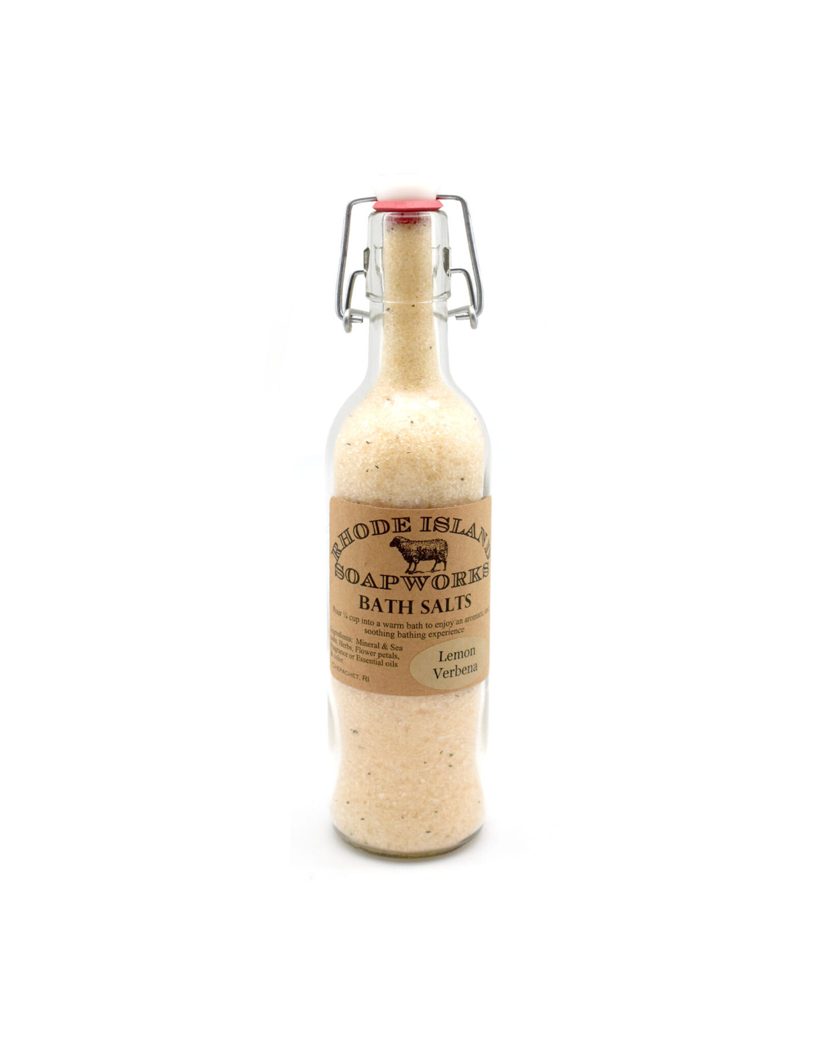 Lemon Verbena Bottled Bath Salts
