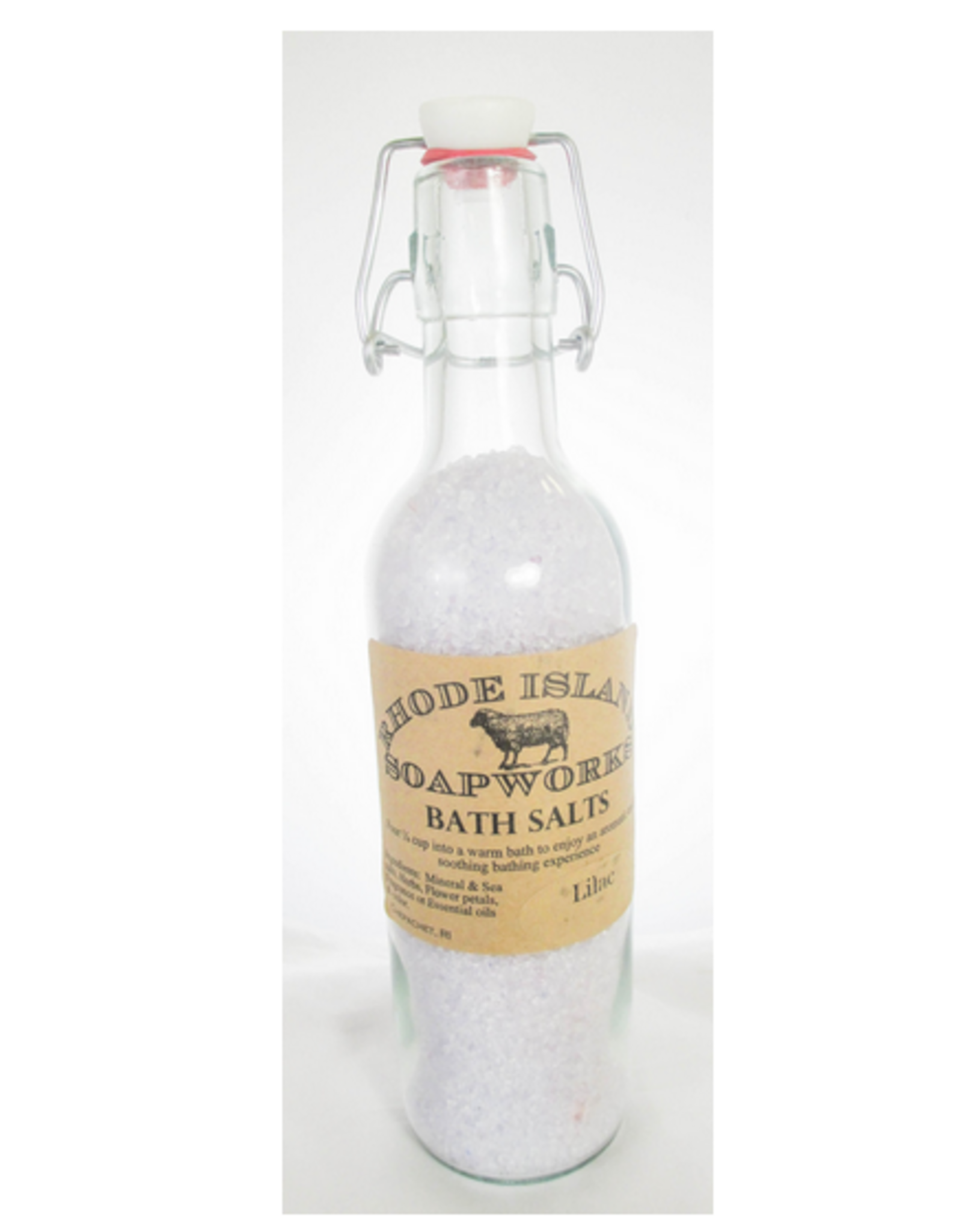 Lilac Bottled Bath Salts