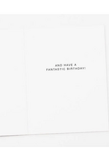Eat Cake Raccoon Birthday Greeting Card