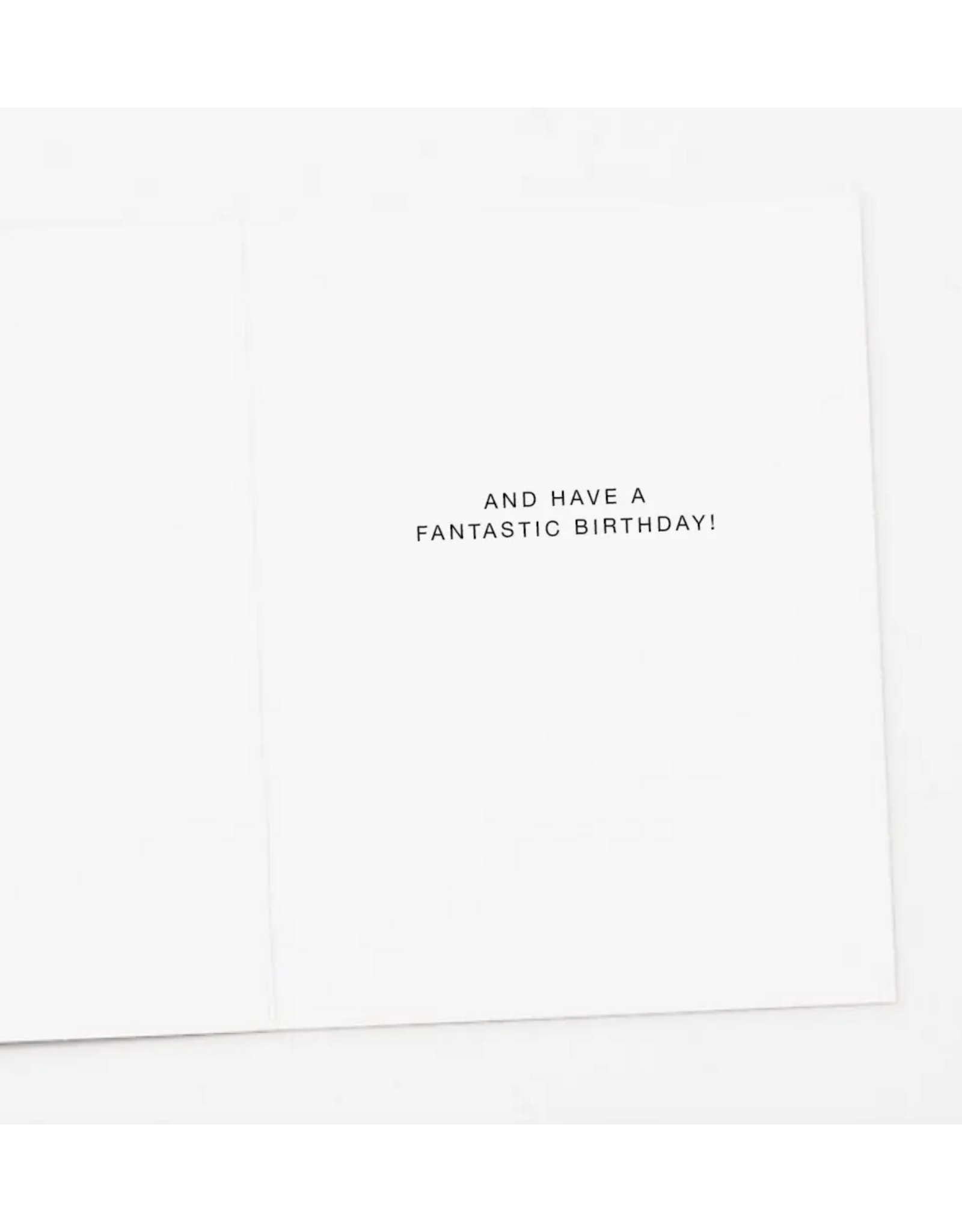Eat Cake Raccoon Birthday Greeting Card
