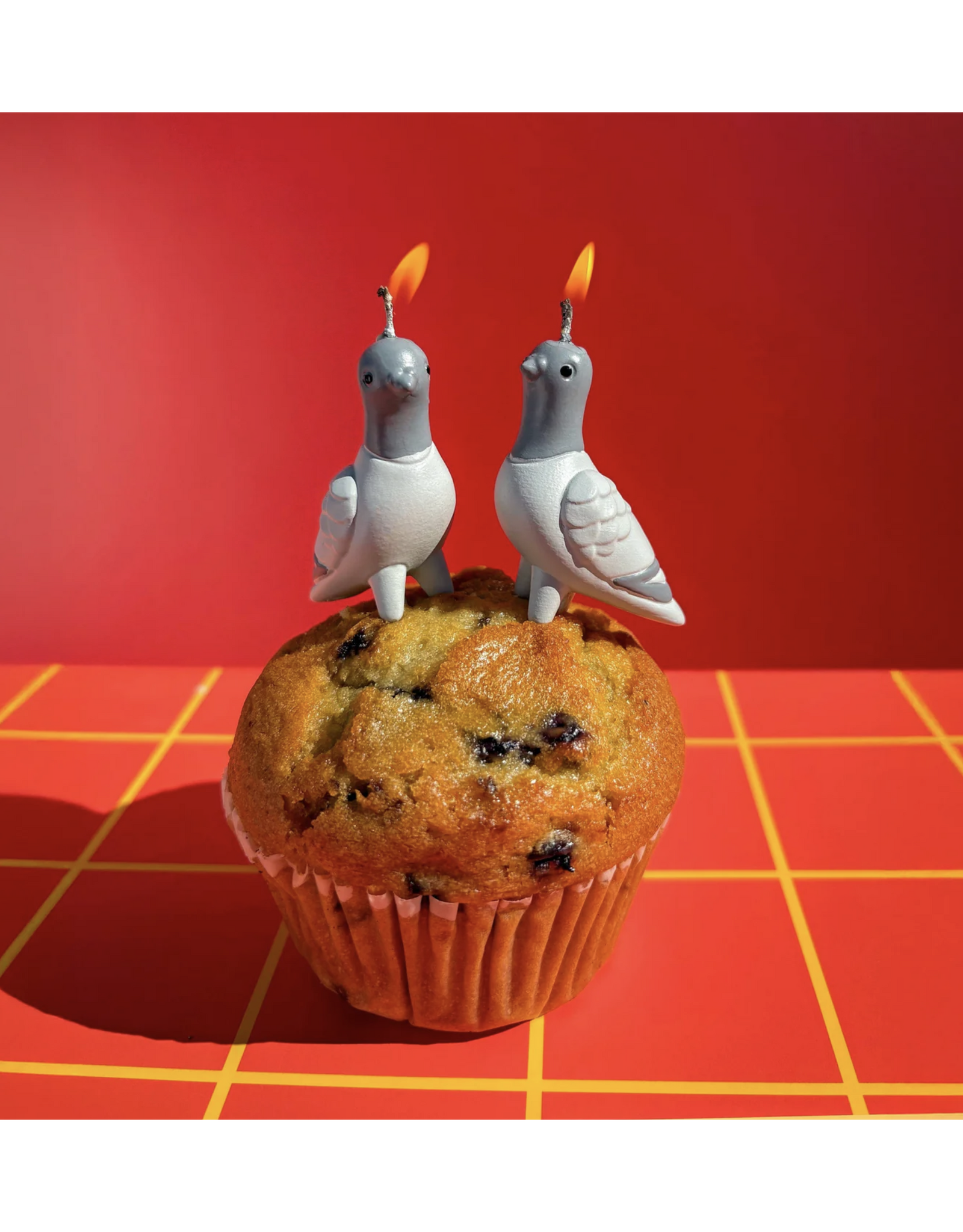 Flock Party Pigeon Candles