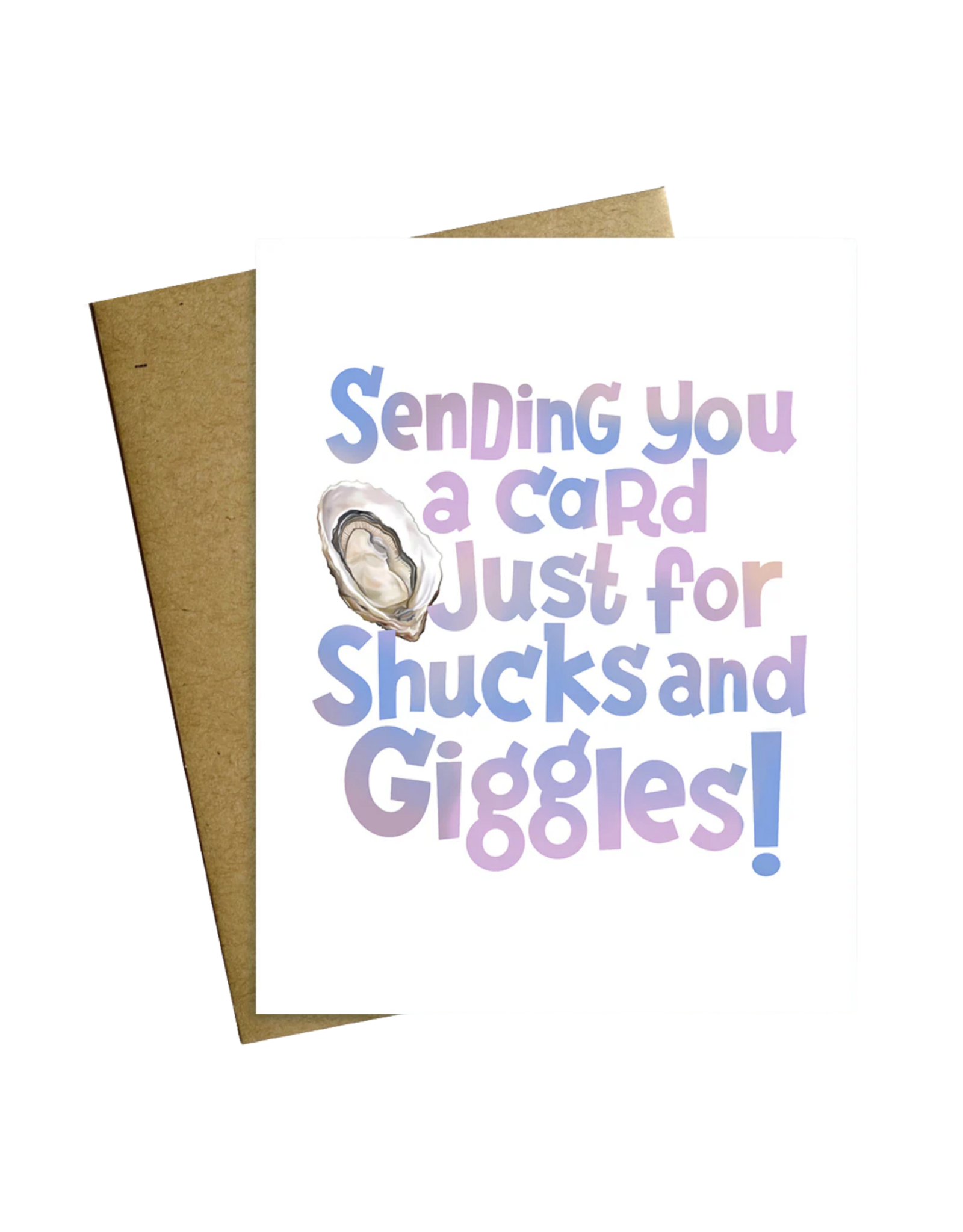 Shucks and Giggles Greeting Card