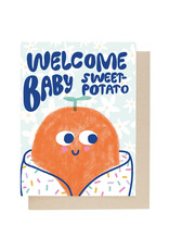 Sweet Potato Baby Greeting Card