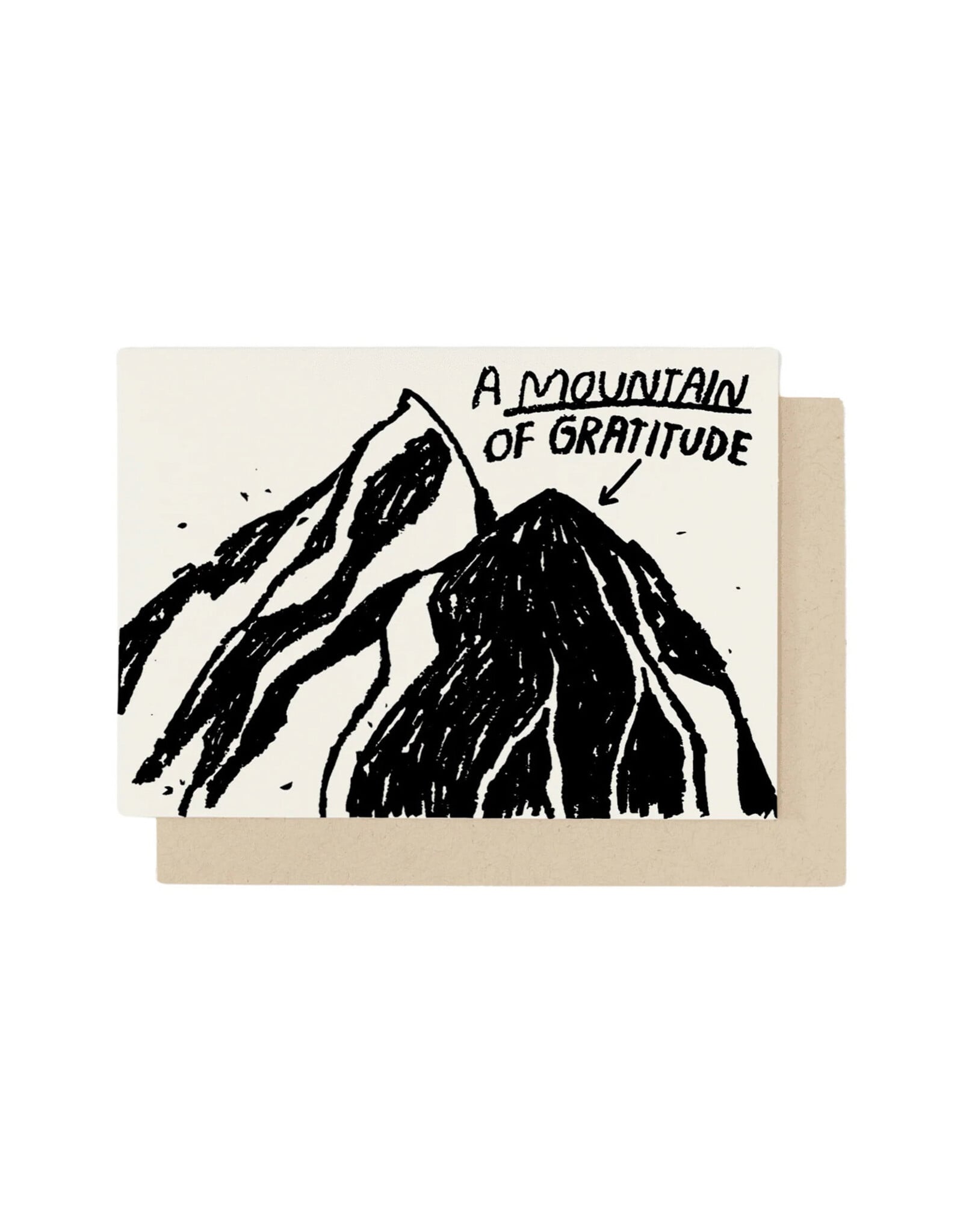 Mountain of Gratitude Greeting Card