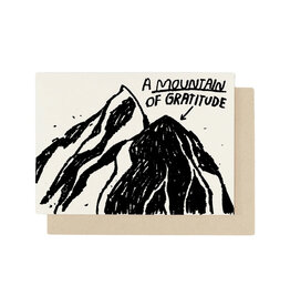 Mountain of Gratitude Greeting Card