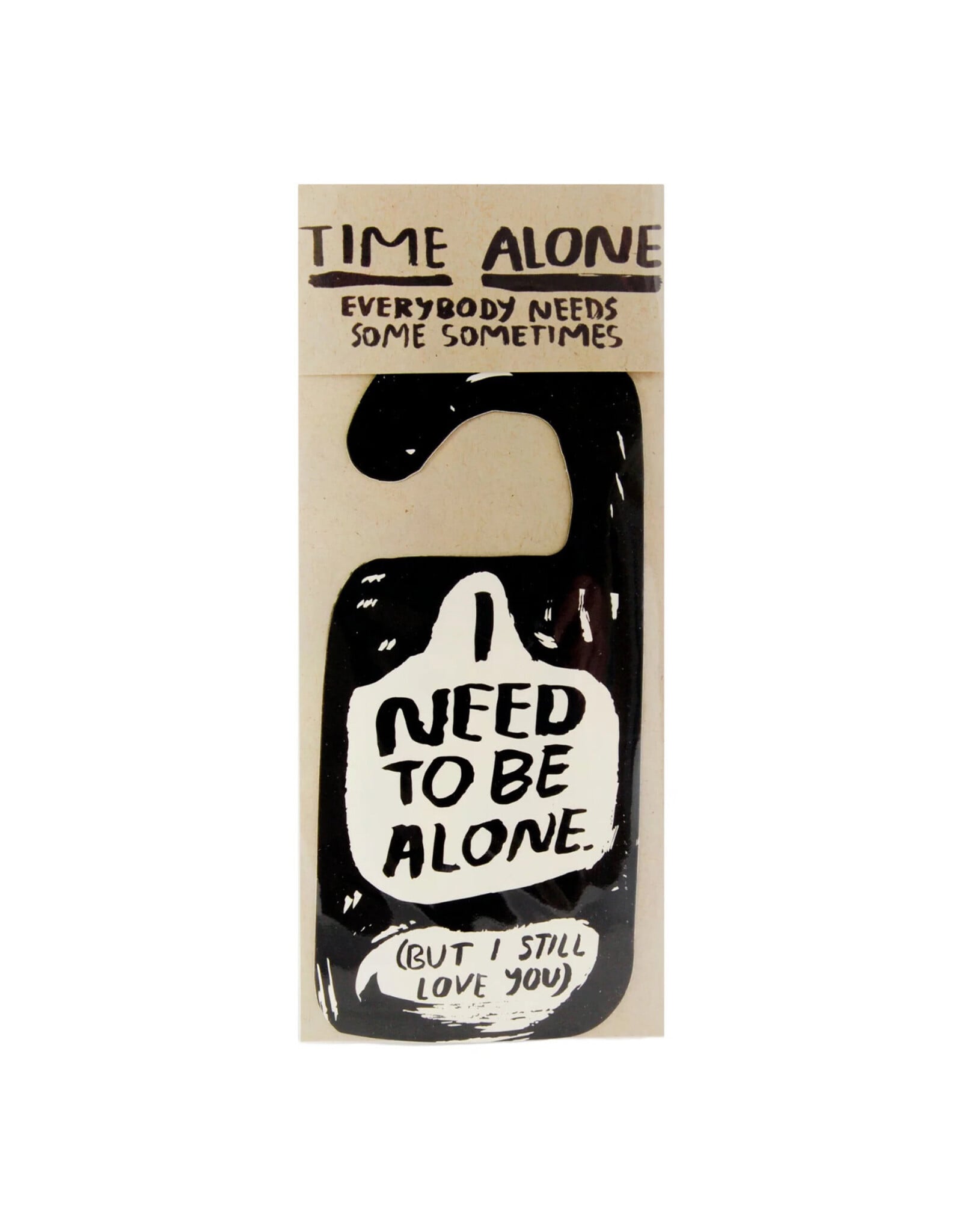 Alone Time Door Hanger