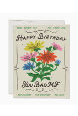 The Baddest Birthday Greeting Card