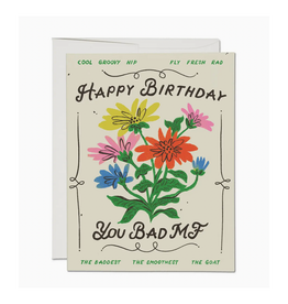 The Baddest Birthday Greeting Card