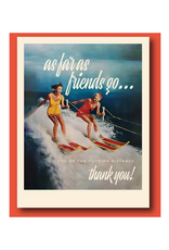 Waterski Friends Greeting Card