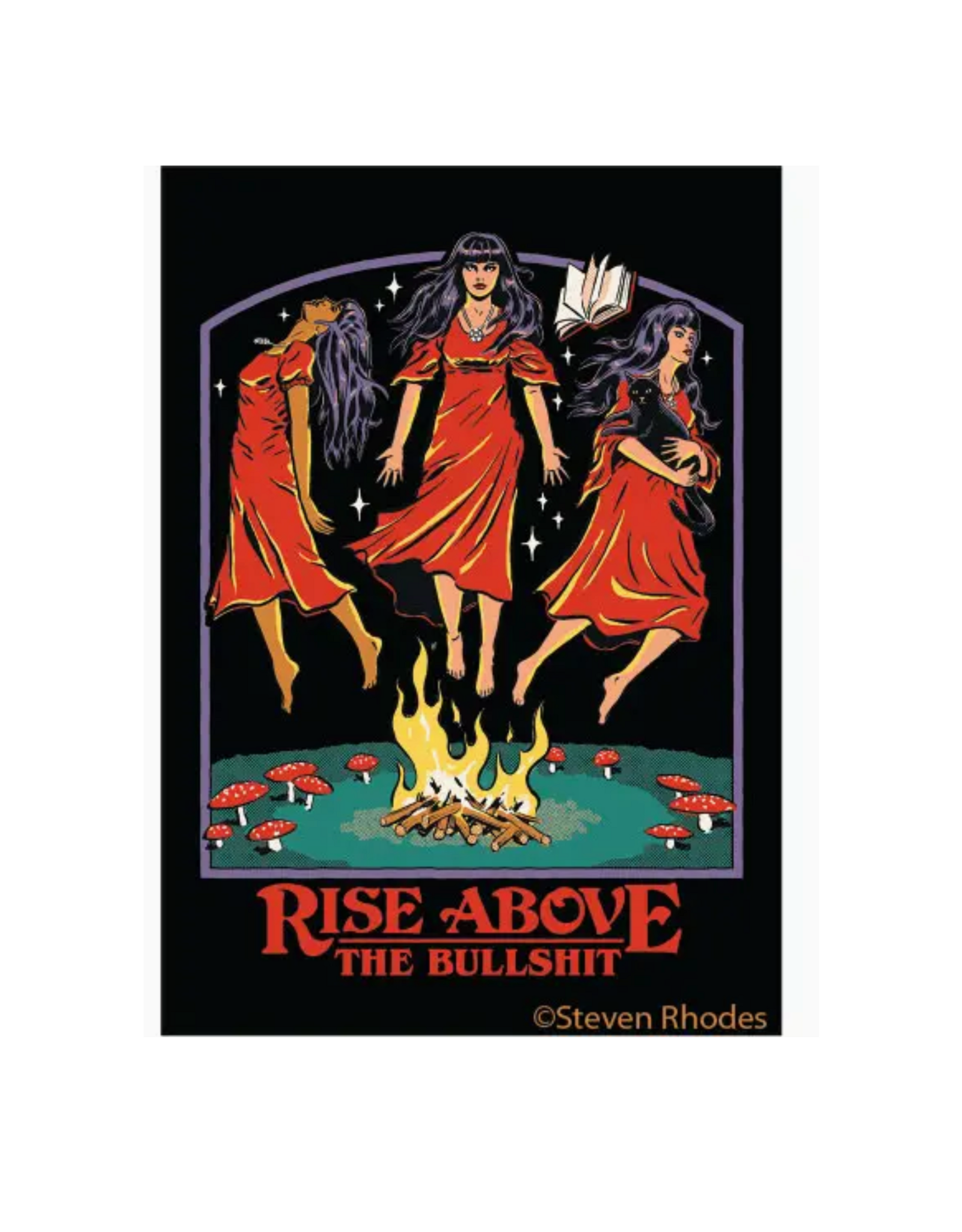 Rise Above the Bullshit Magnet