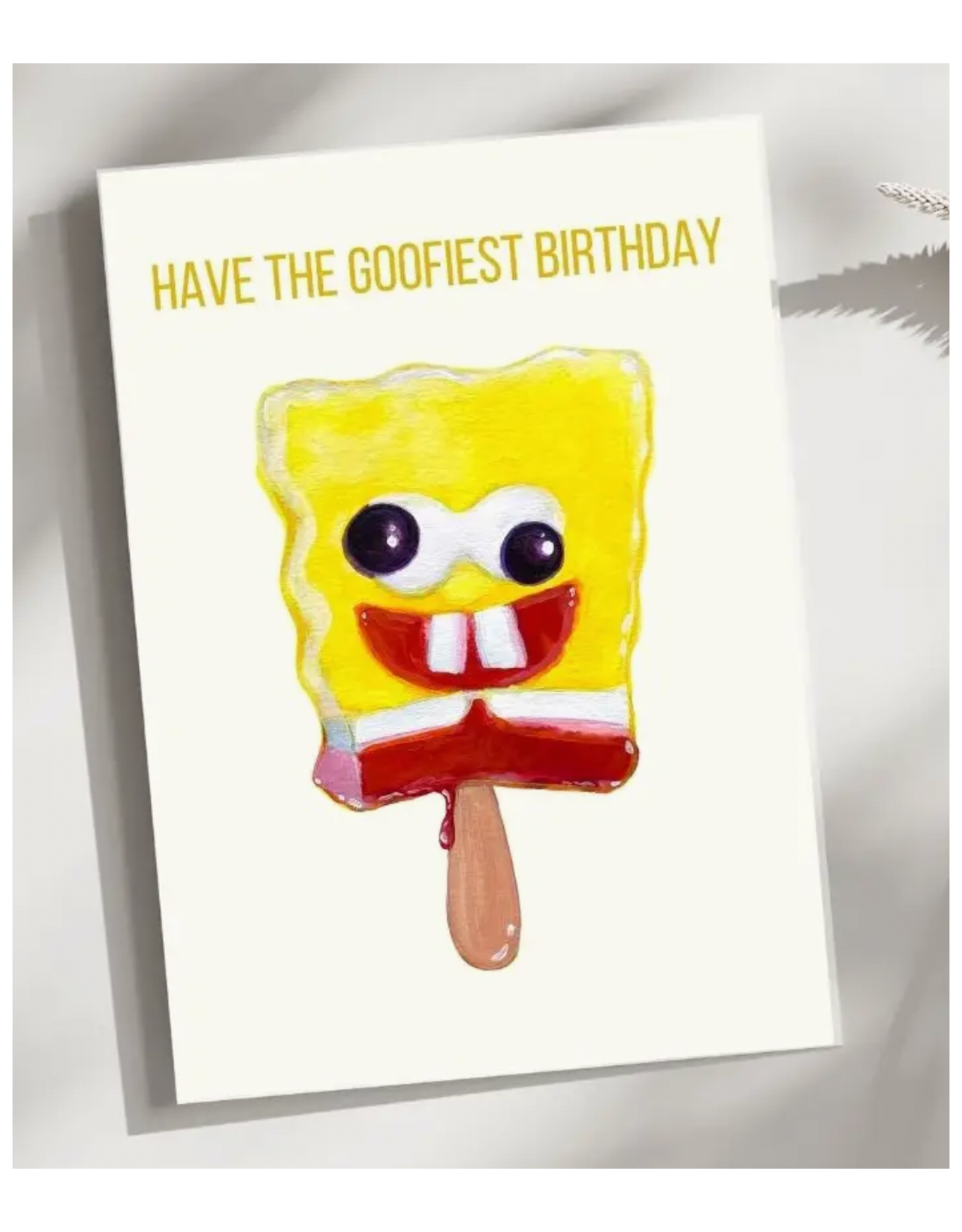 Laurel Greenfield Art Have the Goofiest Birthday Greeting Card