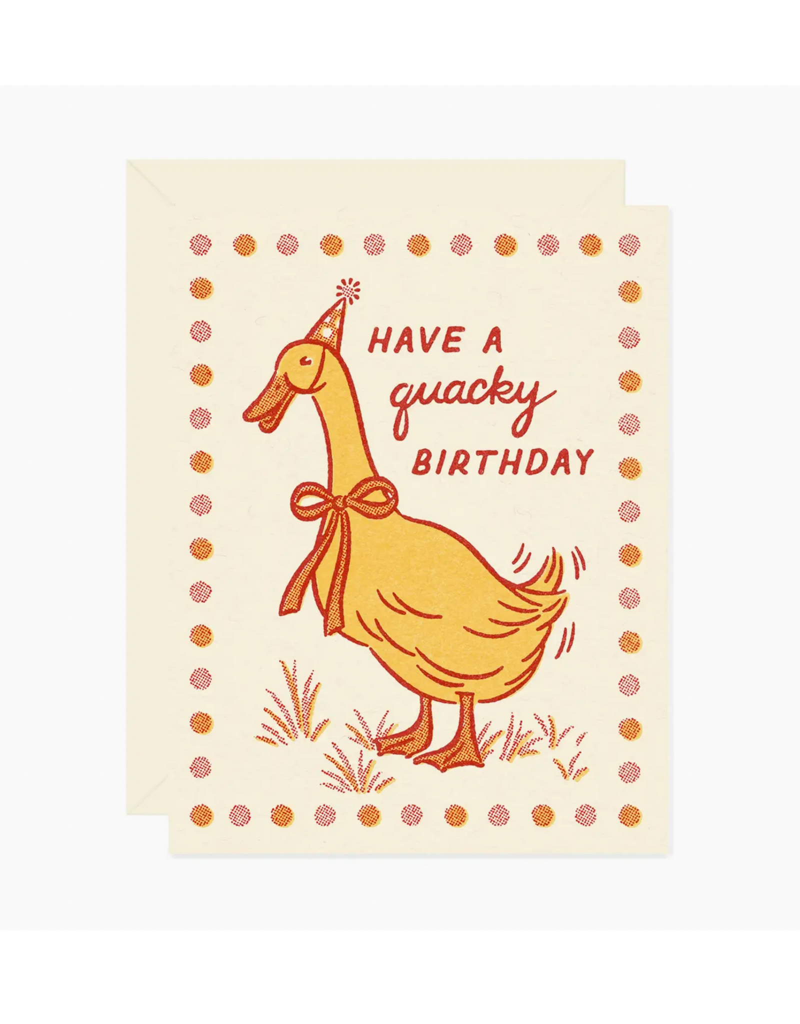 Have a Quacky Birthday Duck Greeting Card