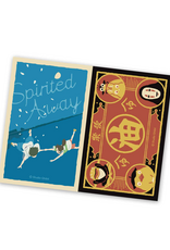Spirited Away Retro Sticker Pair