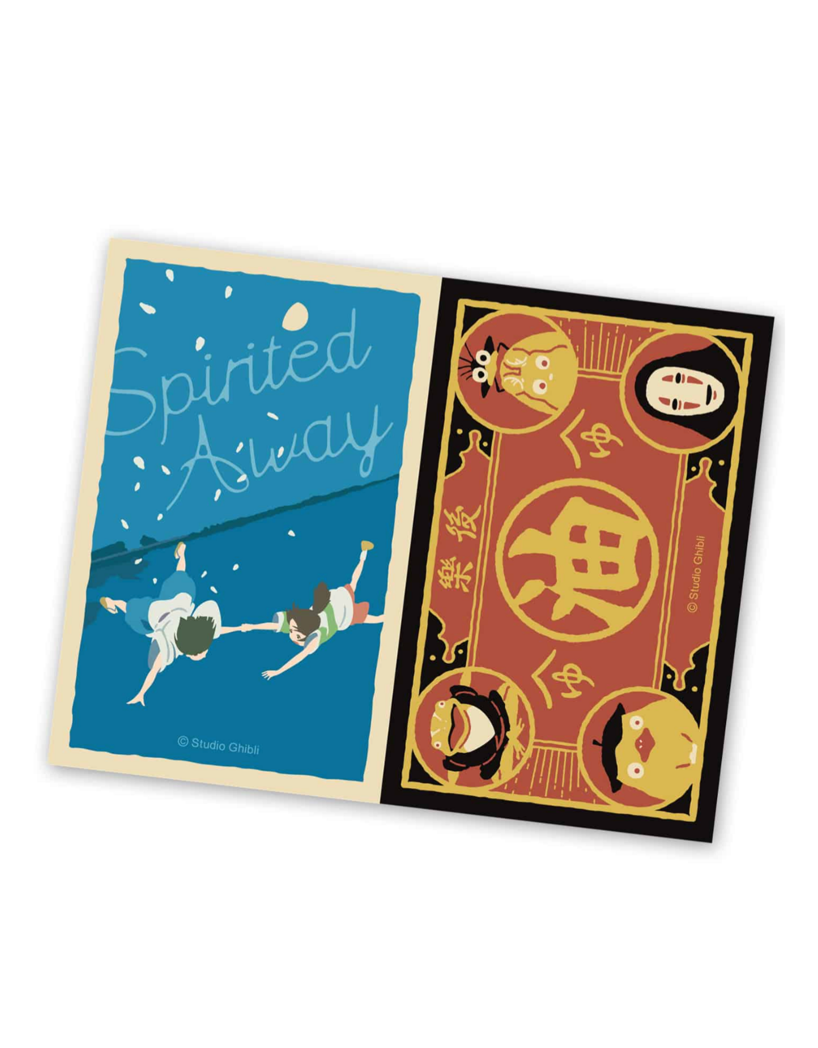 Spirited Away Retro Sticker Pair