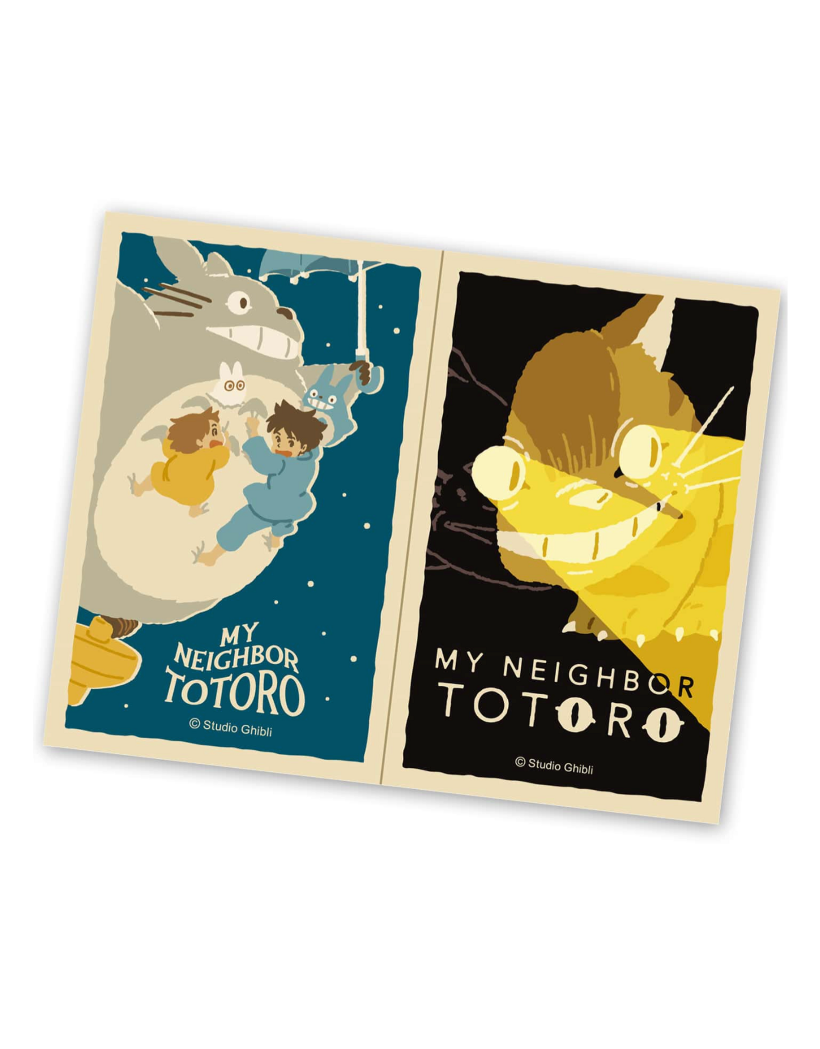 My Neighbor Totoro Retro Sticker Pair