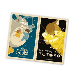 My Neighbor Totoro Retro Sticker Pair
